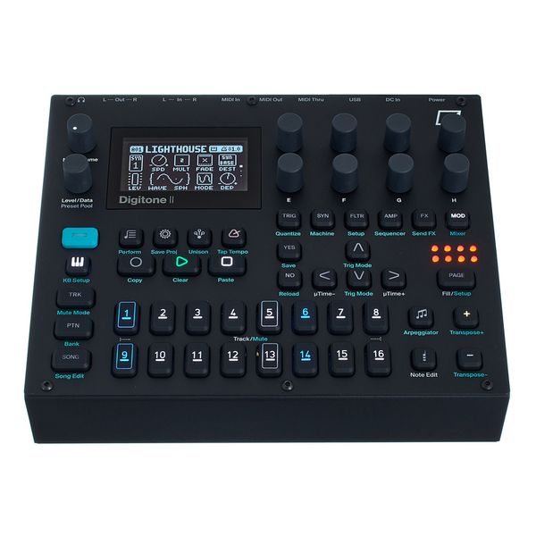 Elektron Digitone II 本体 箱 AC付 USB欠品 Elektron Digitone II