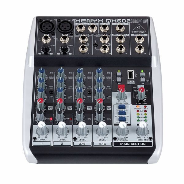 Behringer Xenyx QX602MP3 – United States