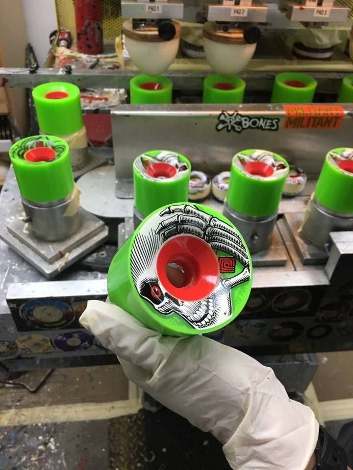 Powell Peralta Kevin Reimer Skateboard Wheels 72mm 75A 4pk Green