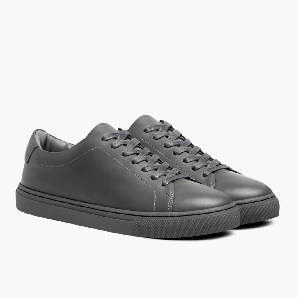 Men's Encore Low Top Sneaker In Navy Blue Leather - Thursday