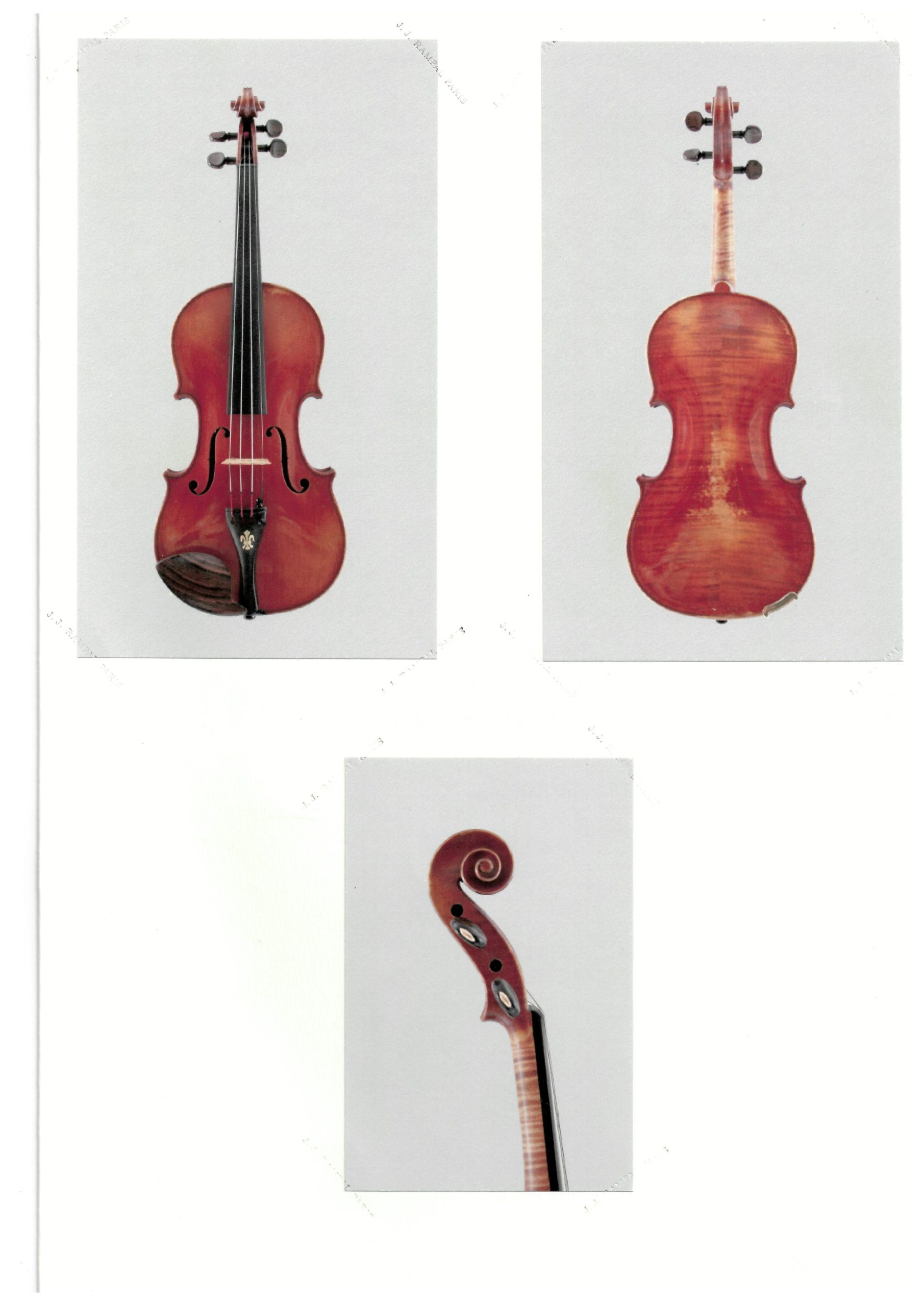 Louis Courtier, Mirecourt 1928 Violin For Sale | Tim Toft Violins