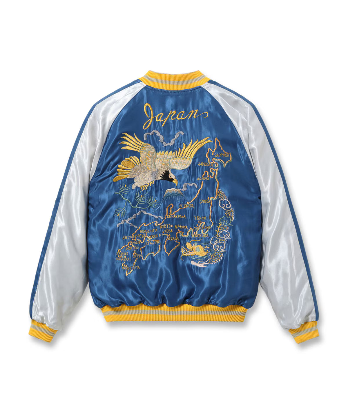 Mid 1950s Style Velveteen Souvenir Jacket “GOLD DRAGON & GOLD