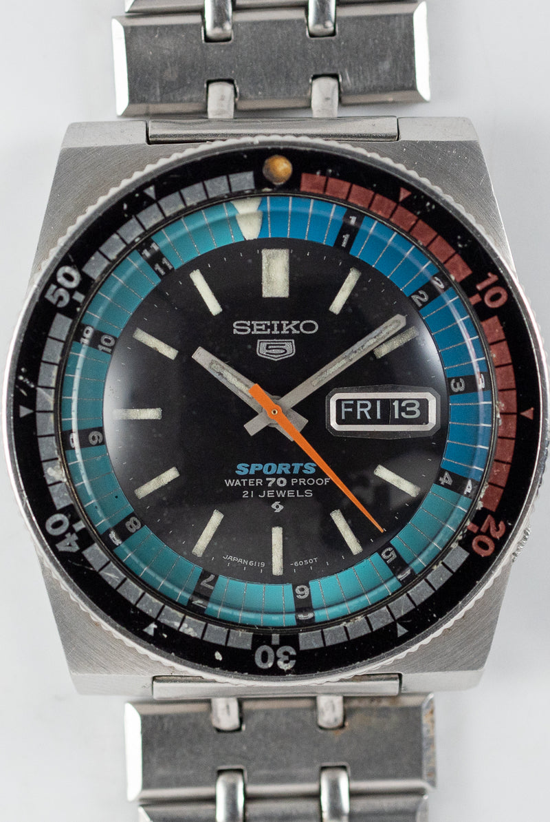 SEIKO Ref.6119-6050 5 Sports – TIMEANAGRAM