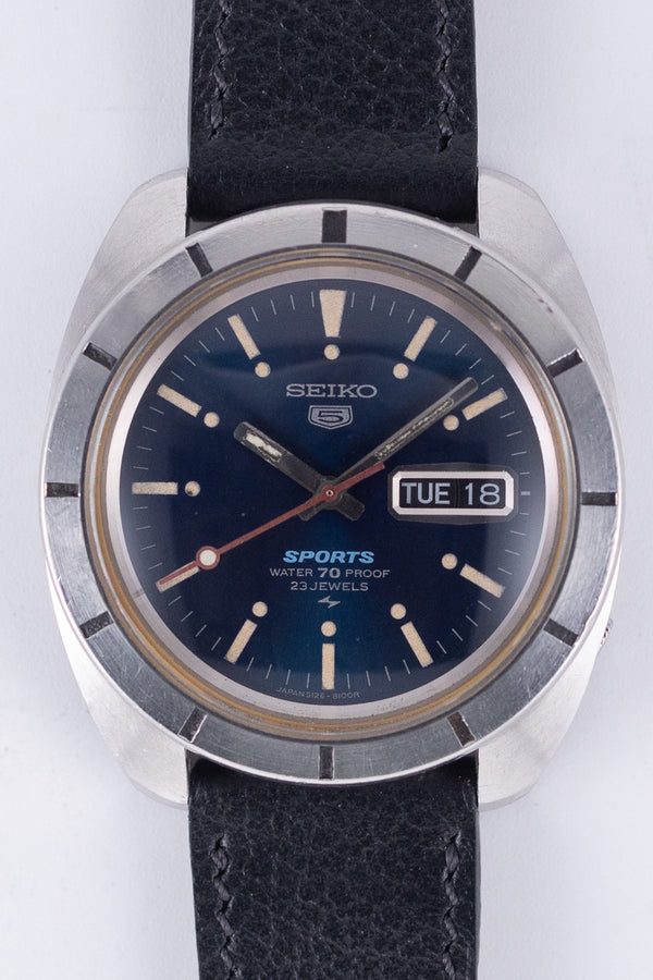 SEIKO 5 Sports Ref.5126-8100 Deep Blue – TIMEANAGRAM