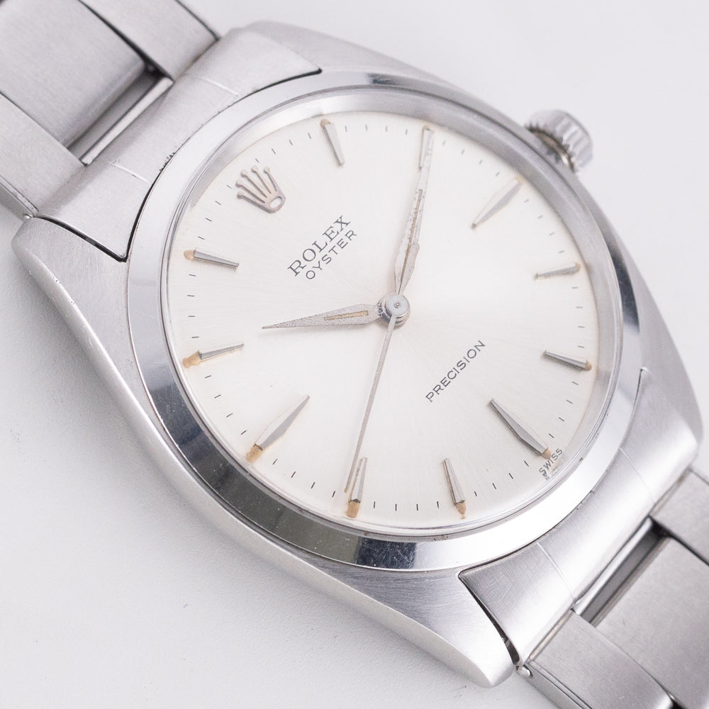 ROLEX BIG OYSTER Ref.6424 with Ref.7206 Riveted Bracelet – TIMEANAGRAM