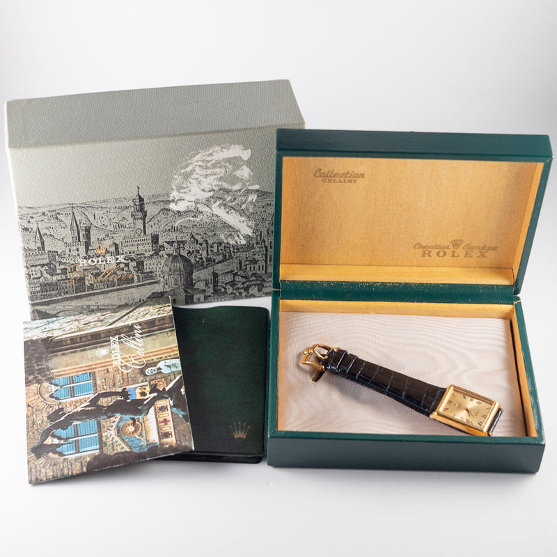 ROLEX CELLINI REF.4105 NEW OLD STOCK FULL SET – TIMEANAGRAM