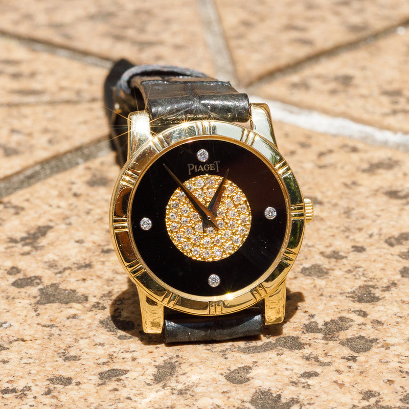 PIAGET REF.80463 Onyx Dial Quartz – TIMEANAGRAM