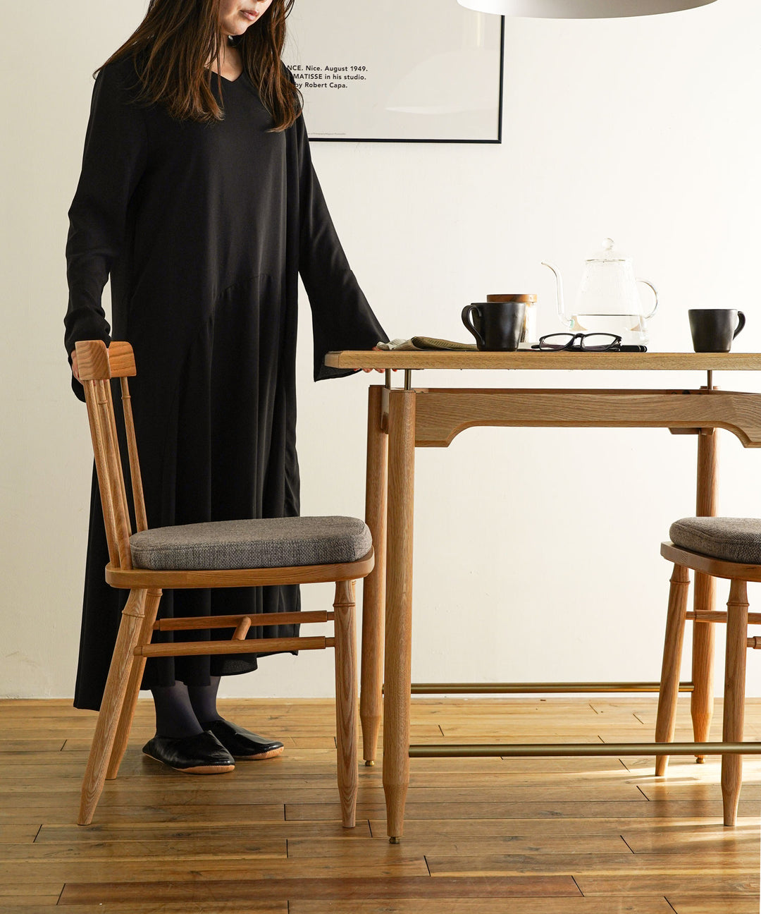 ecruxe（エクリュクス）EPI DINING TABLE 800 OAK | 高品質な安定感と