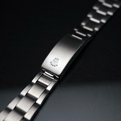 ロレックス 3連 巻き込みブレス 19mm フルコマ | アンティーク時計通販