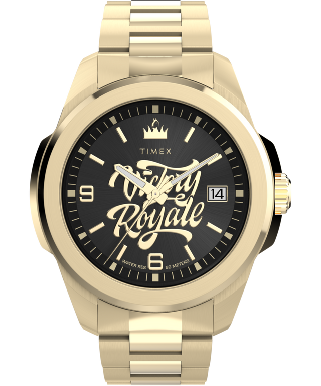 Timex x Fortnite Essex 45mm Stainless Steel Bracelet Watch