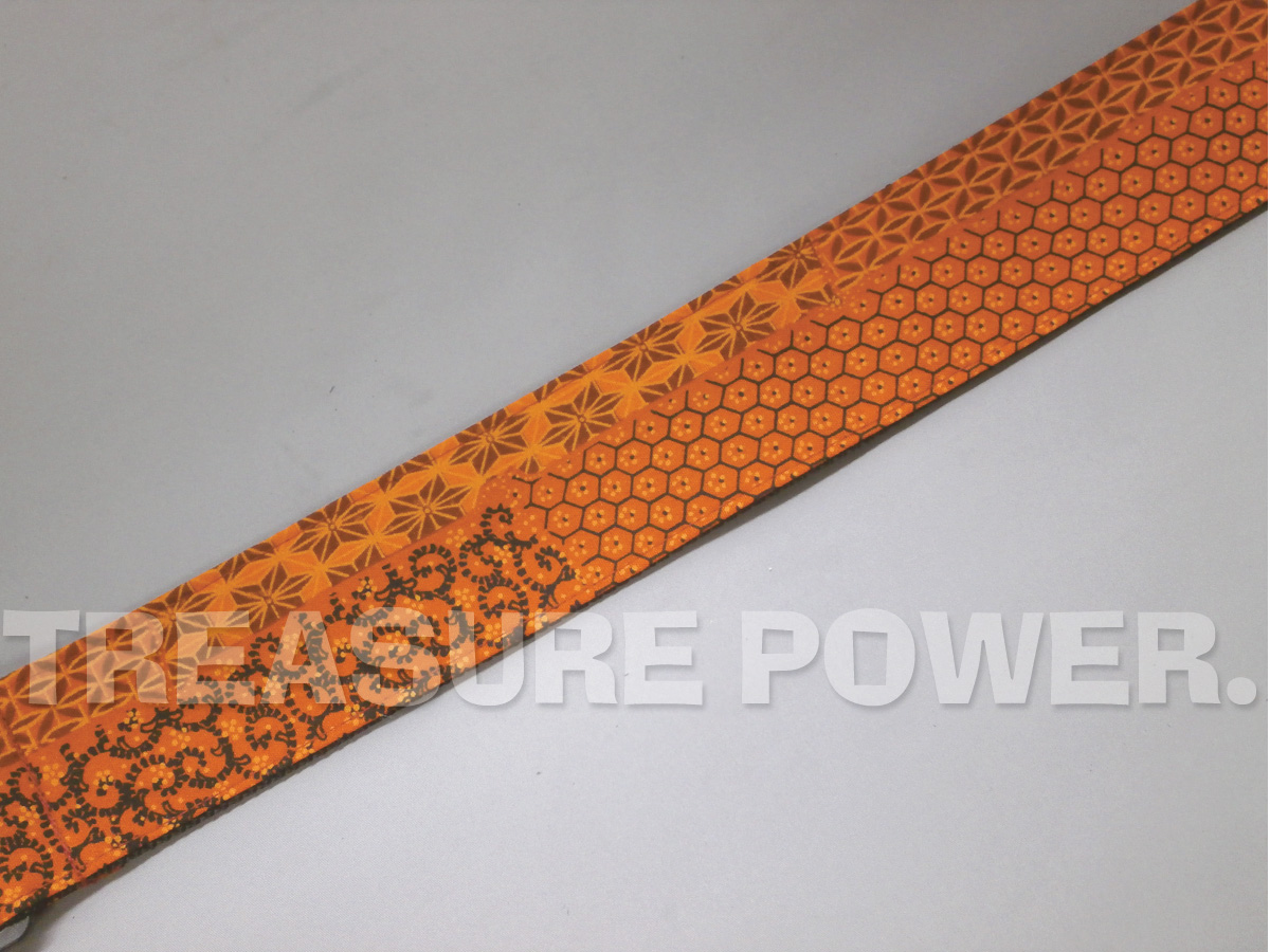 tiny products / tiny products 和柄ギターストラップ Kimonシリーズ