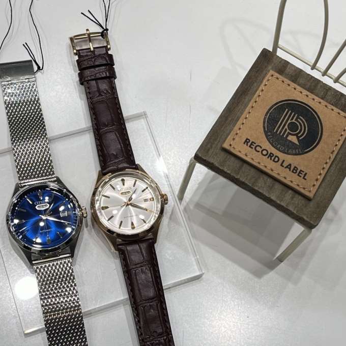 初めての機械式時計に！シチズンRECORD LABEL - チックタック