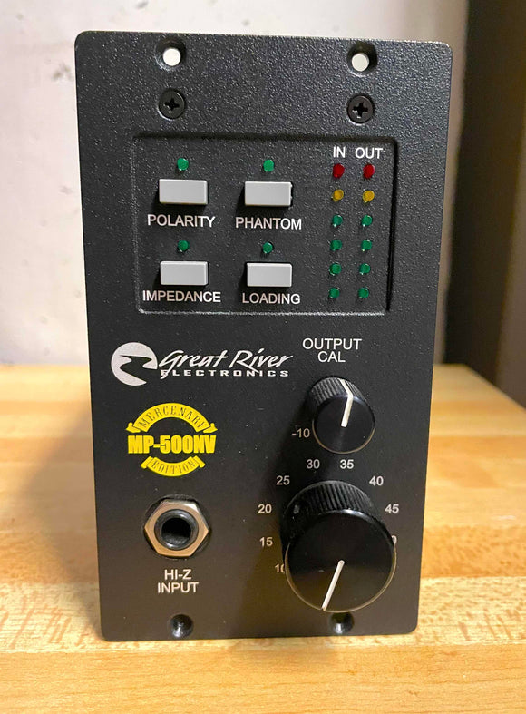 Great River MP-500NV 500 Series Mic Preamp USED ITEM – Tidepool Audio