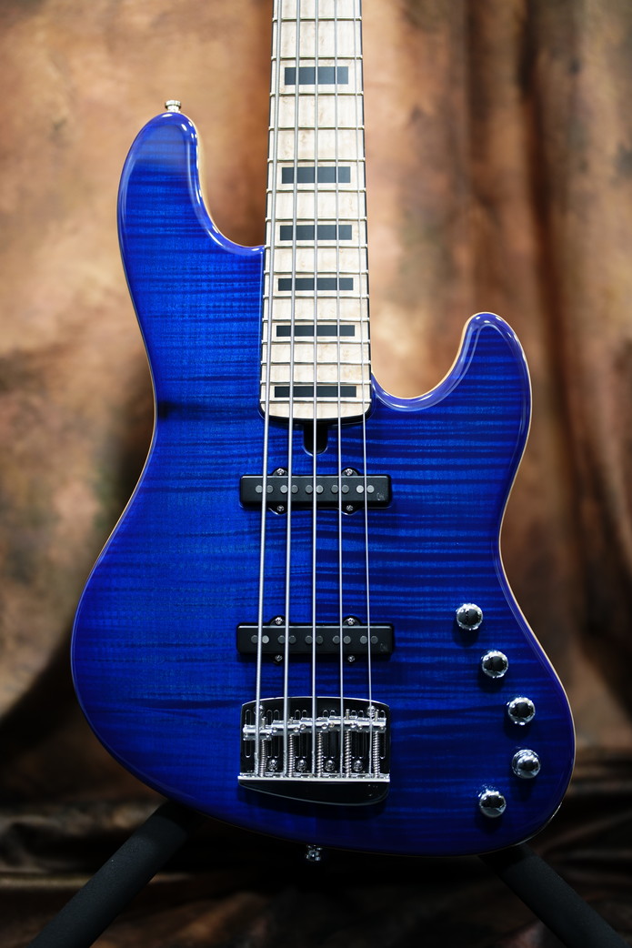 Mayones Jabba Custom5 Flame Maple Infinite Blue / ベース専門店