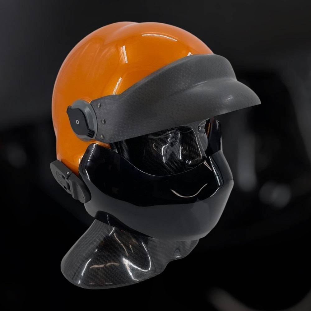 MSA Gallet LH050 Flight Helmet w/ PNR Headset