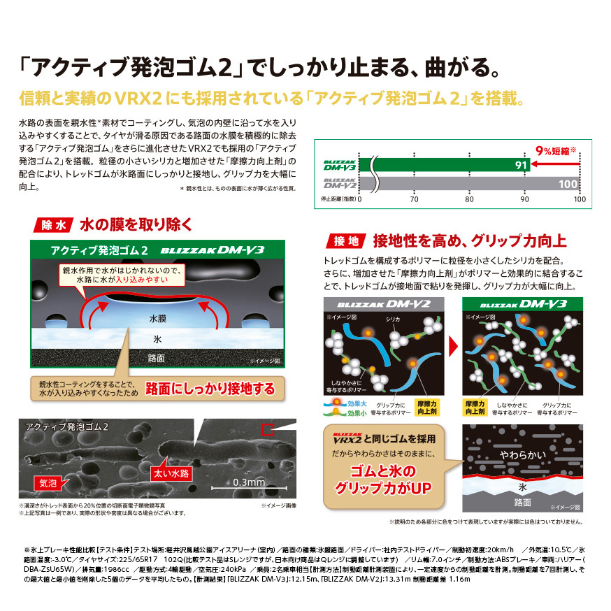 BLIZZAK DM-V3 265/70R17 115Q｜ブリヂストン タイヤオンラインストア