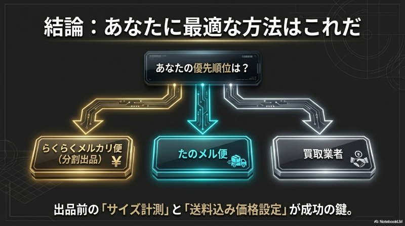 2026年】メルカリでタイヤを一番安く送る方法！送料一覧と「梱包不要
