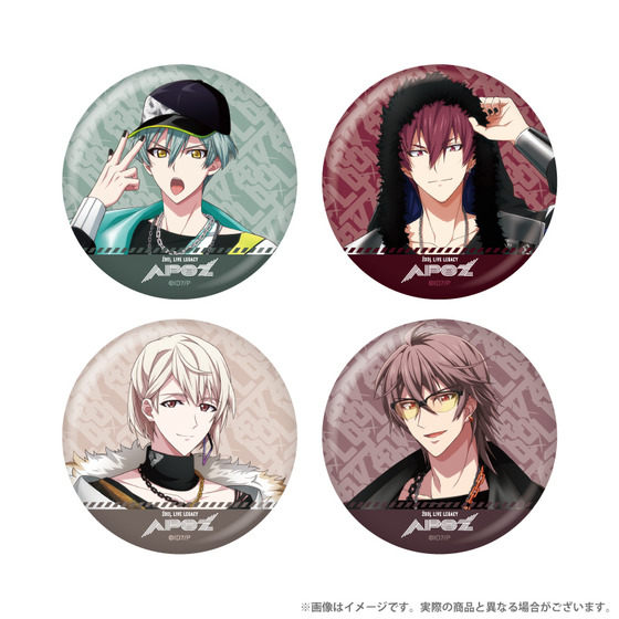 Sugao 亥清 悠 缶バッジ M亥清悠】アイドリッシュセブン ホログラム缶