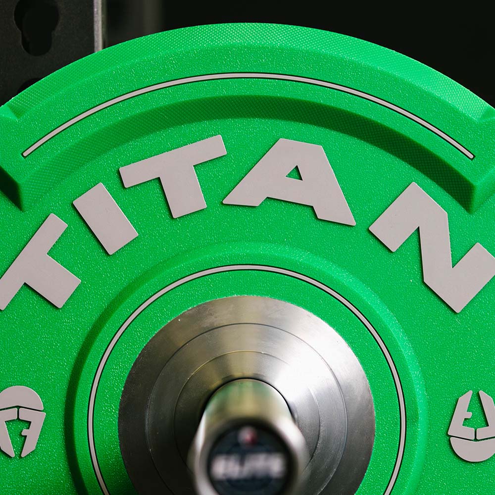 25 LB Pair EZ-Grip Elite Urethane Color Plates | Titan Fitness