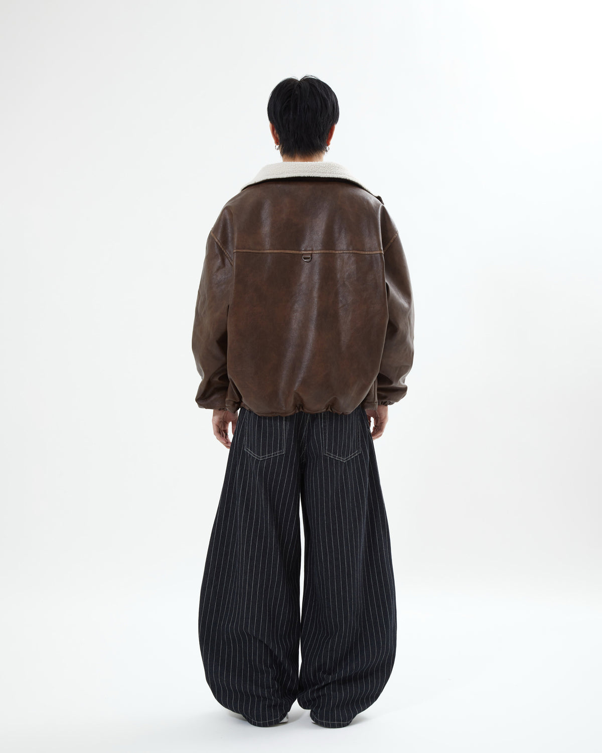 10日以内お届け】リバーシブルPUレザージャケット L2084