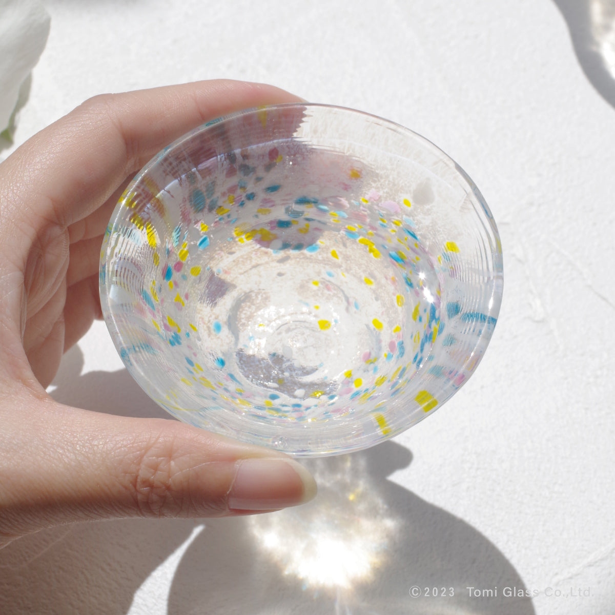 江戸硝子｜うきよ｜花さかずき｜たまや｜TOMICRAFT(トミクラフト)公式