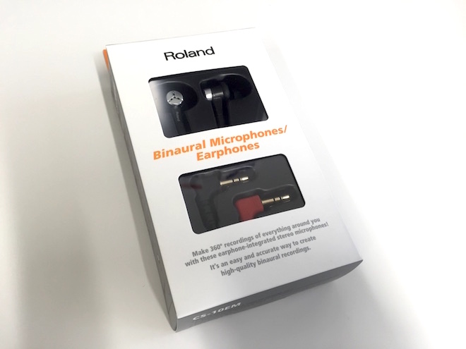 バイノーラルマイク Roland CS-10EM を買った | とみっちカーライフ