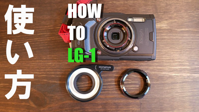 LG-1ライトガイドの使い方と効果。マクロ撮影アイテム比較レビュー