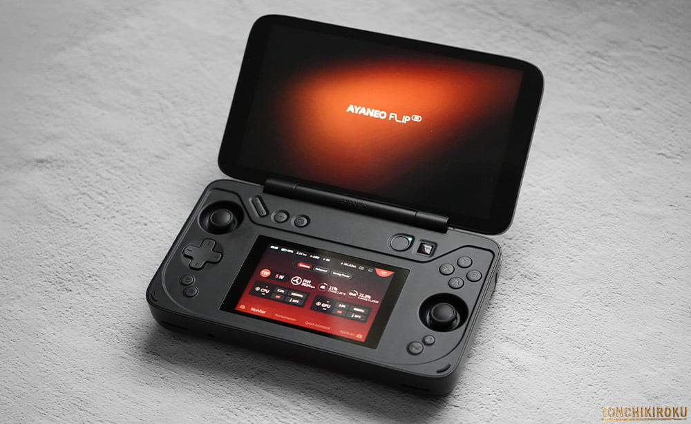ポータブルゲーミングPC「AYANEO FLIP DS」レビュー｜2画面、Ryzen