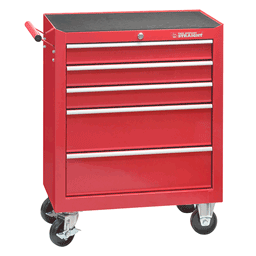 ツールキャビネット 5段タイプ レッド ( 09-320 ) のご紹介 by 工具