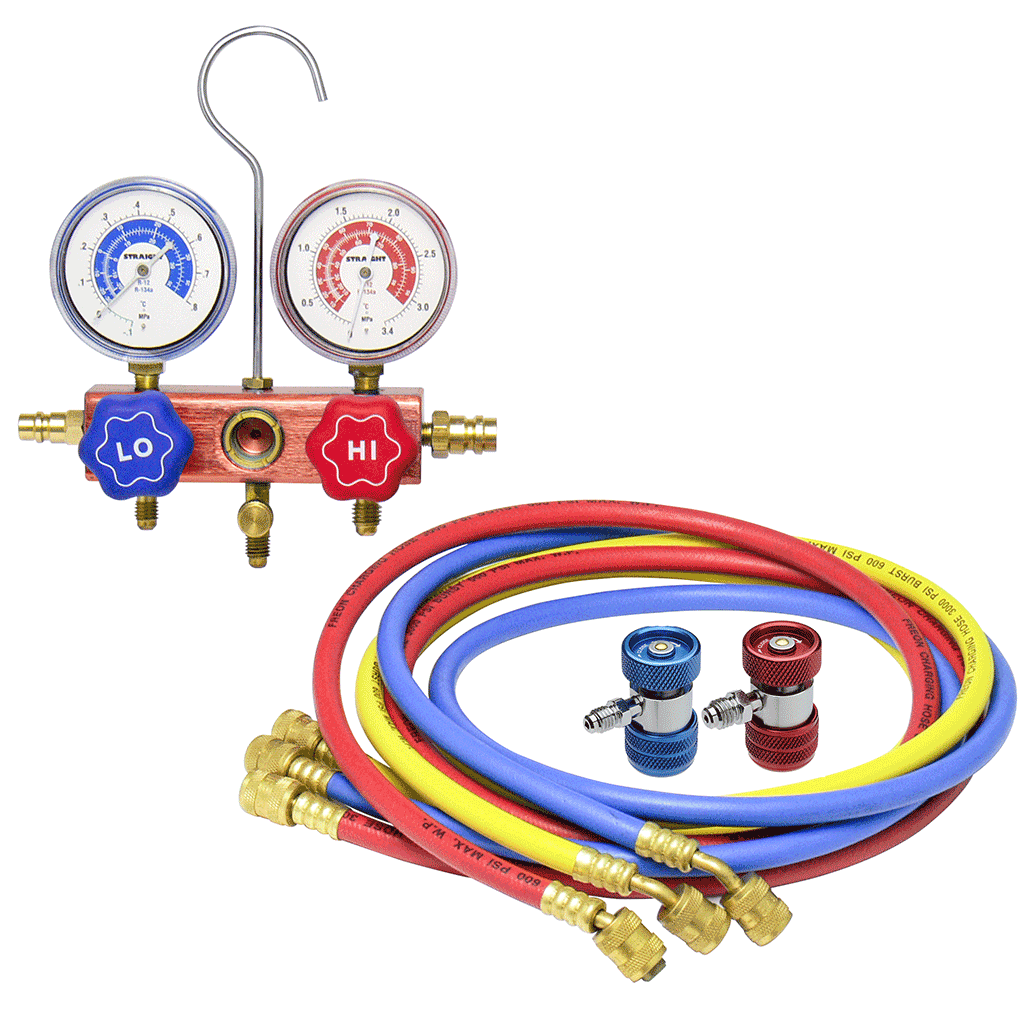 マニホールドゲージセット HFC-134a ( 27-6134 ) のご紹介 by 工具