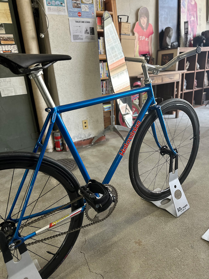 一生の相棒！世界に一台。ノーペダリングでも走る！？ NJS競輪フレーム