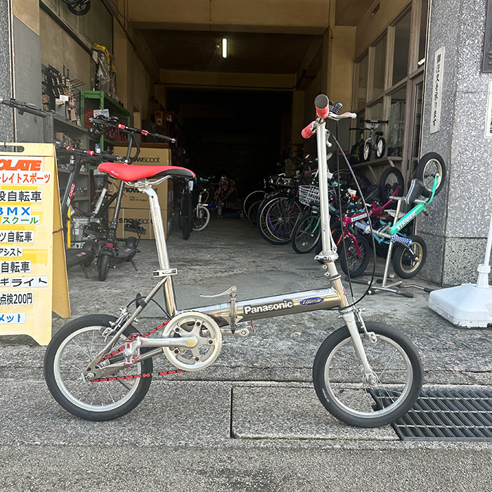 パナソニックチタン折り畳み自転車中古 TRAINCLE | TOOLATE SPORTS
