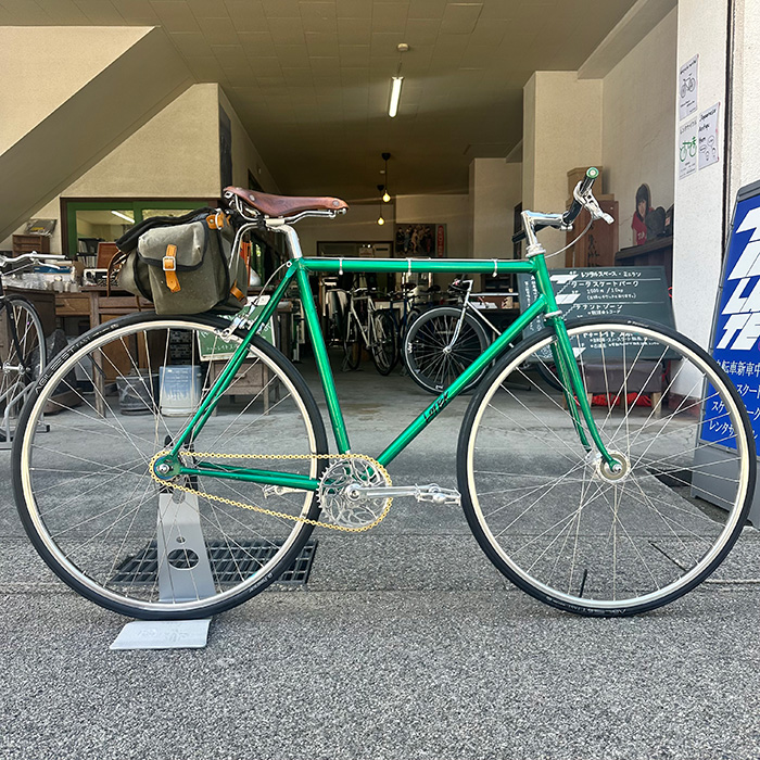 最新シングルフリーバイク組み上げ NJS ストラトス ピストフレーム