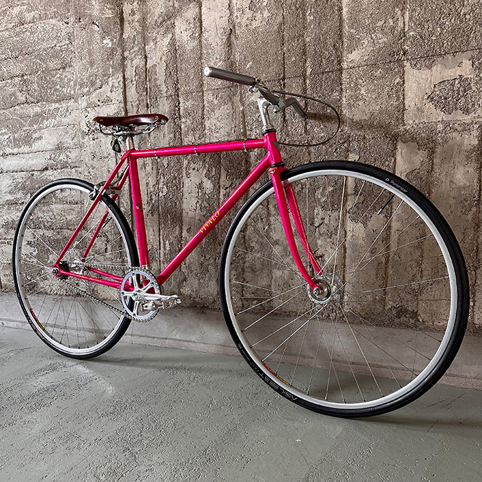 NJS フレームをベースに組み上げ。ビバロスペシャルシングルフリー