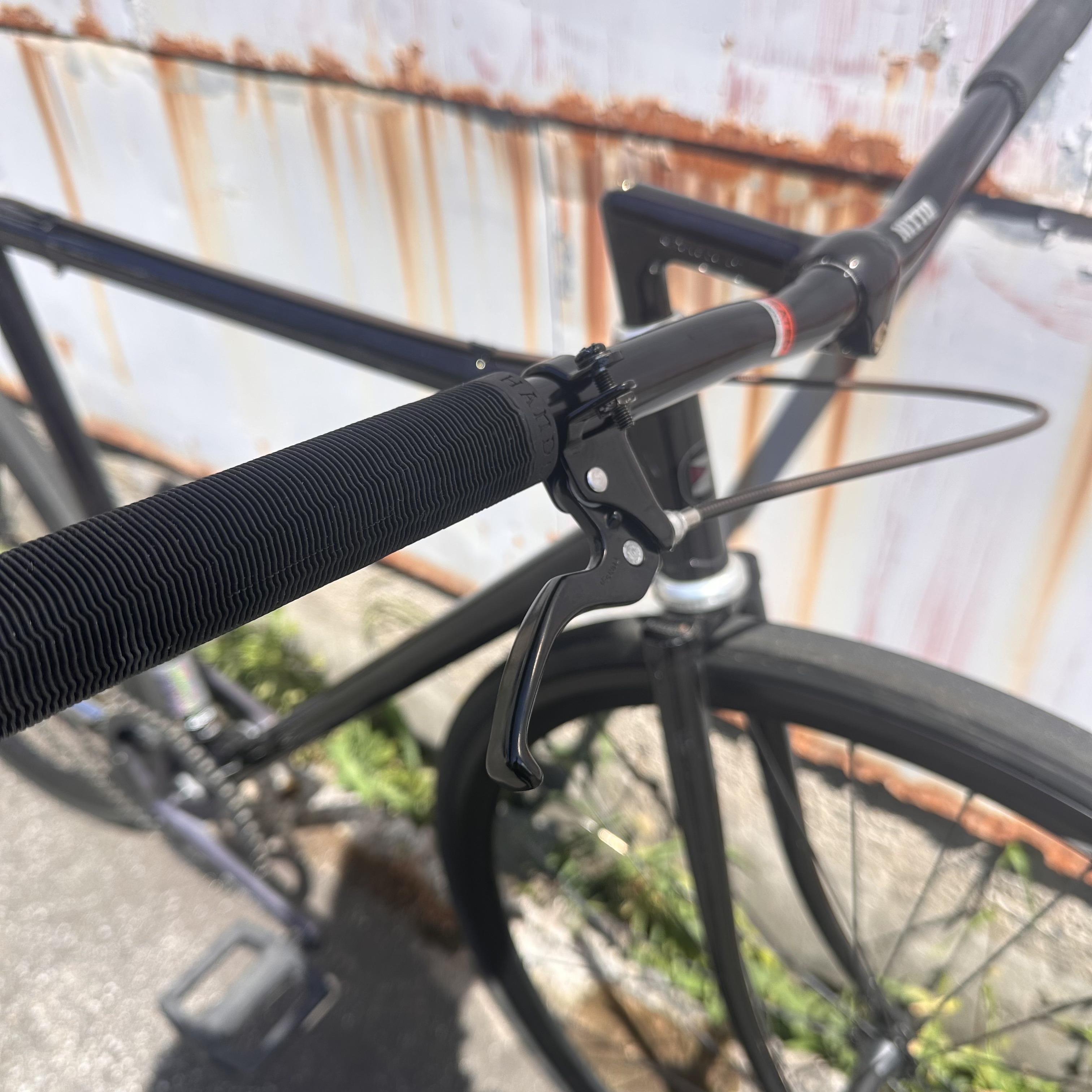 NJSパナソニック ピストフレームをシングルフリー グラベルタイヤで