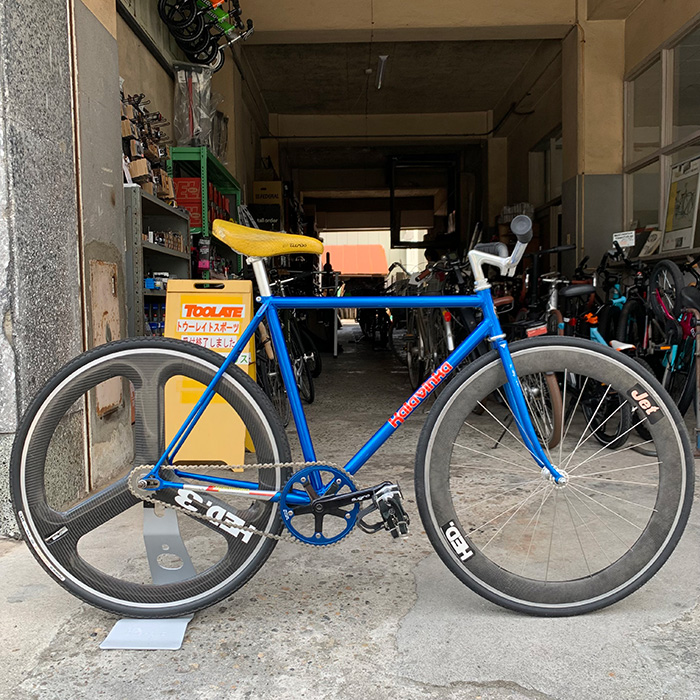 NJS 競輪ピストフレームでトラックロクロス グラベルピスト | TOOLATE