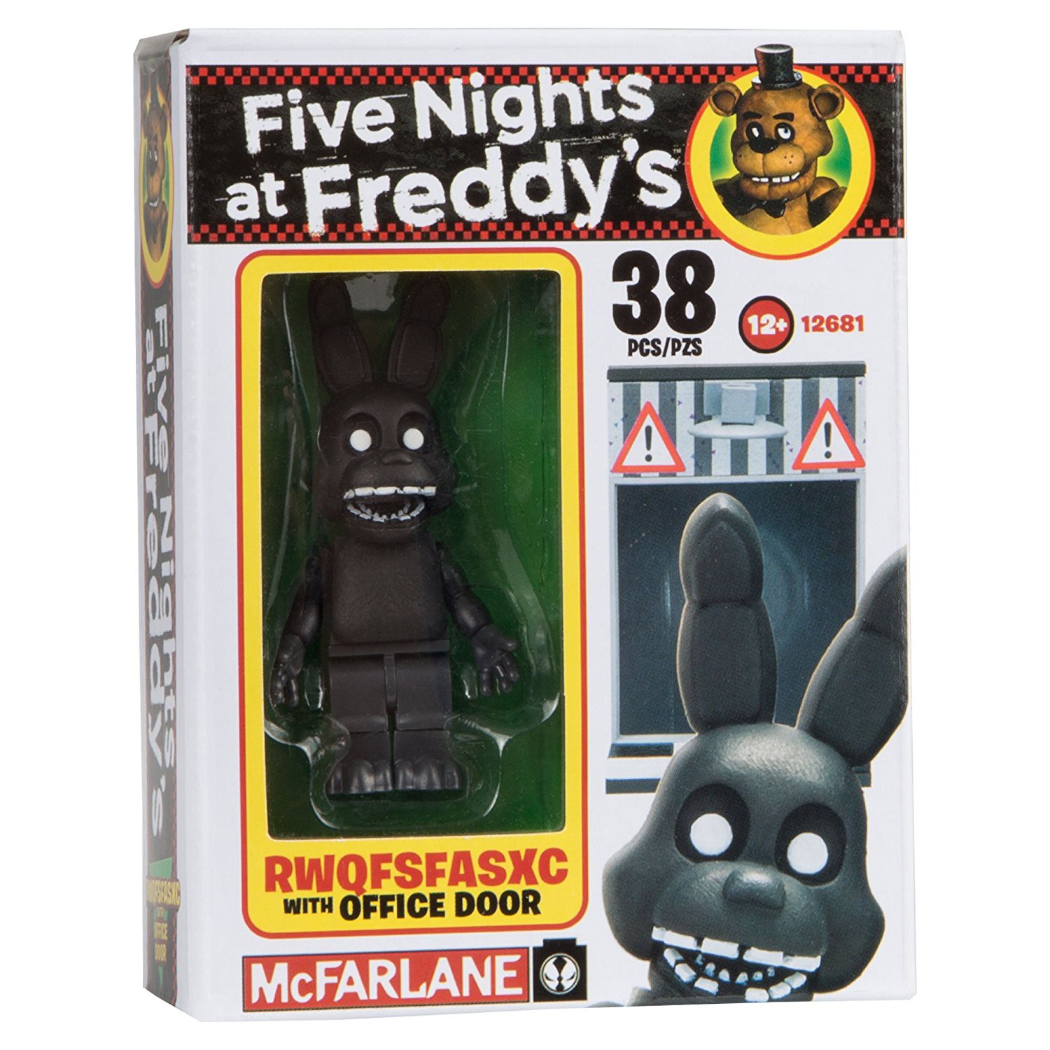 Five Nights at Freddy's RWQFSFASXC with Office Door Micro Figure
