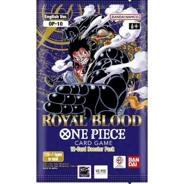 One Piece Trading Card Game Royal Blood Booster Pack OP-10