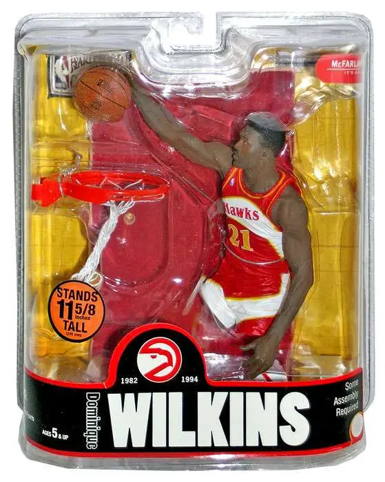 McFarlane Toys NBA Atlanta Hawks Sports Basketball Legends Series