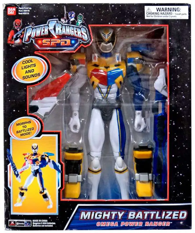 Power Rangers SPD Mighty Battlized Omega Power Ranger 12 Deluxe