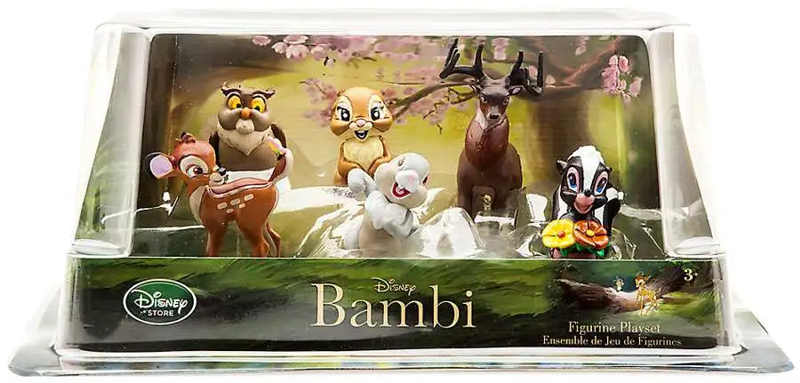 Disney Bambi Bambi Exclusive 6-Piece PVC Figurine Playset - ToyWiz