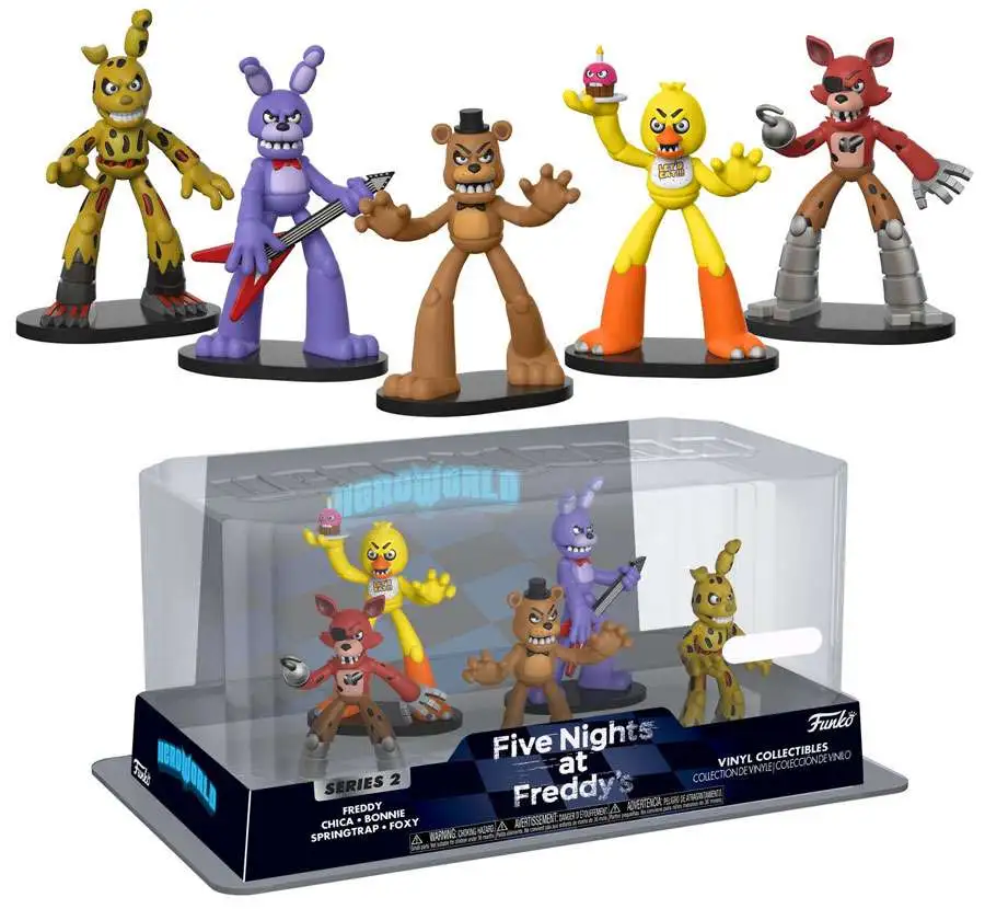 Funko Five Nights at Freddys Hero World Series 2 Freddy, Chica