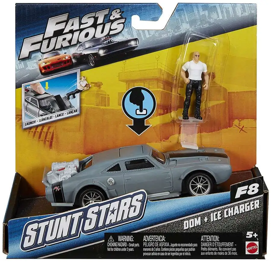 The Fast and the Furious F8 Stunt Stars Dom Ice Charger Vehicle