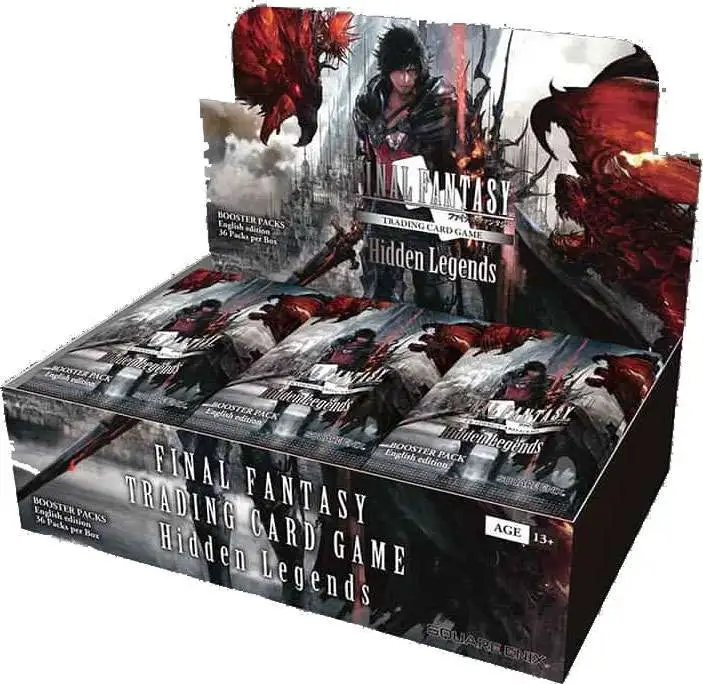 Final Fantasy Trading Card Game Hidden Legends Booster Box 36
