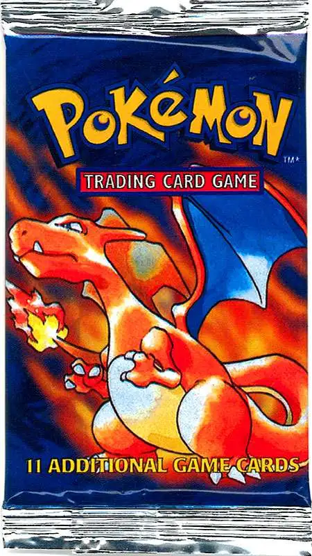 Pokemon Base Set Basic Booster Pack 11 Cards Wizards of the Coast