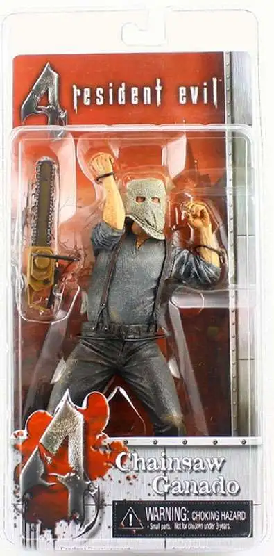 NECA Resident Evil 4 Series 1 Chainsaw Ganado 7 Action Figure - ToyWiz