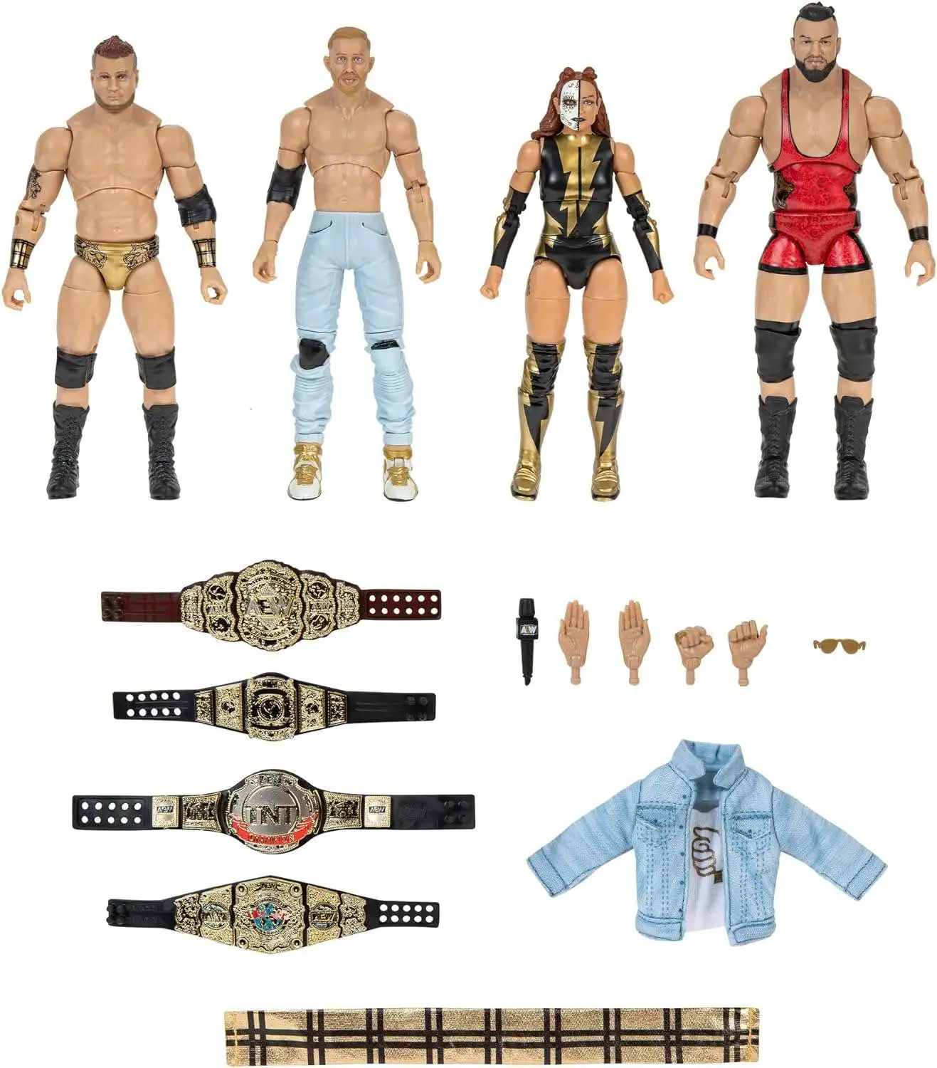 AEW All Elite Wrestling Unrivaled Collection Wardlow, Thunder Rosa