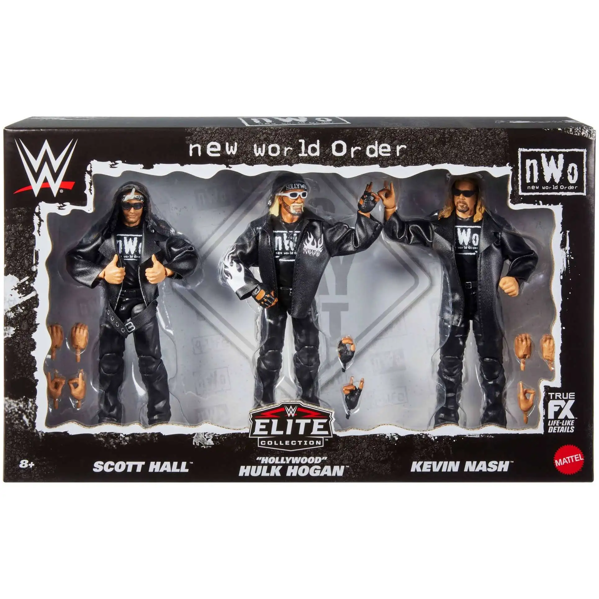 WWE Wrestling Elite Collection Scott Hall, Hollywood Hulk Hogan