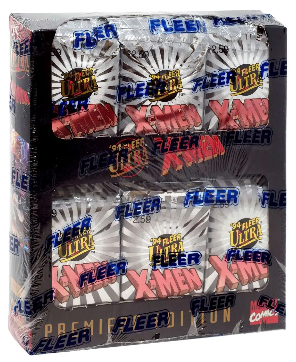 Marvel 1994 Fleer Ultra X-Men Trading Card JUMBO Box 36 Packs - ToyWiz