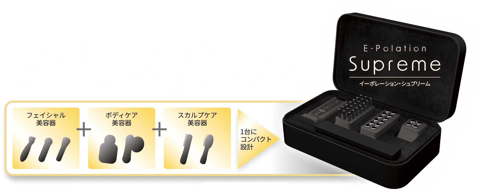 E-Polation Supreme／イーポレーション・シュプリーム｜エステ美容機器